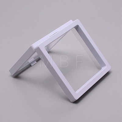 Square Plastic Suspension Display Frame Holder ODIS-WH0021-01A-01-1