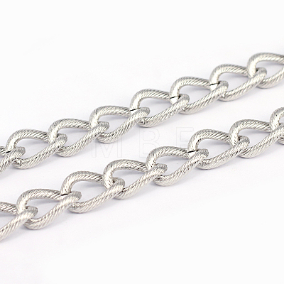 304 Stainless Steel Curb Chains CHS-L001-146-1