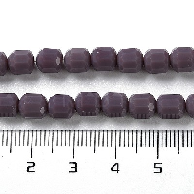 Opaque Glass Beads Strands GLAA-G112-03J-1