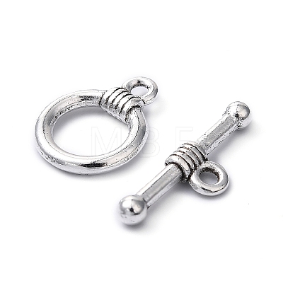 Tibetan Style Alloy Toggle Clasps LF0034Y-1