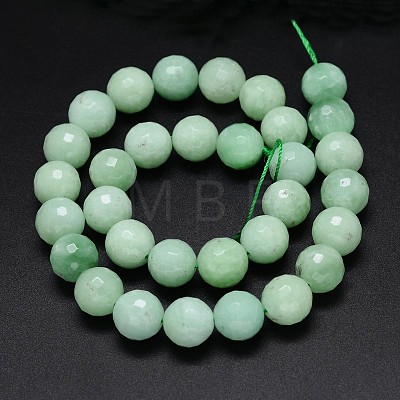 Glass Imitation Myanmar Jade Beads Strands G-O094-12-4mm-1-1