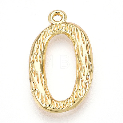 Brass Pendants KK-N254-218G-O-1