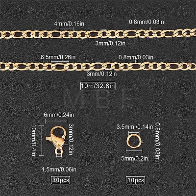 DIY Chain Necklace Bracelet Making Kits DIY-SC0019-60-1