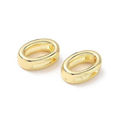 Brass Slide Charms KK-L253-15G-10-1