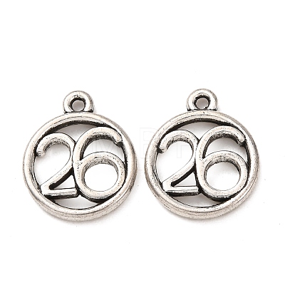 Tibetan Style Alloy Pendants FIND-C094-31A-AS-1