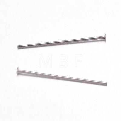 304 Stainless Steel Flat Head Pins STAS-F117-58P-1.8x25-1