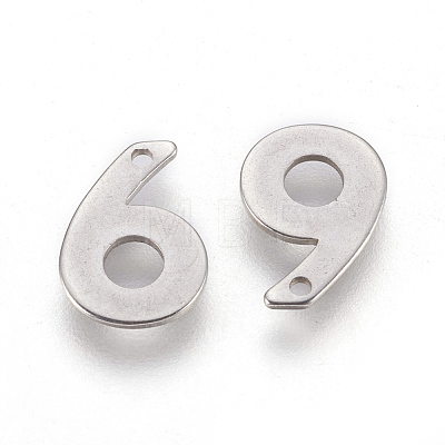 Tarnish Resistant 201 Stainless Steel Charms STAS-F175-01P-6-1