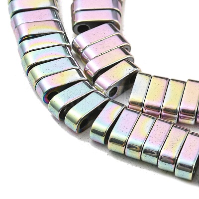 Electroplated Non-magnetic Synthetic Hematite Beads Strands G-C106-B02-04A-1