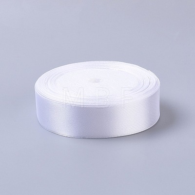 1 inch(25mm) White Satin Ribbon Wedding Sewing DIY X-RC25mmY001-1