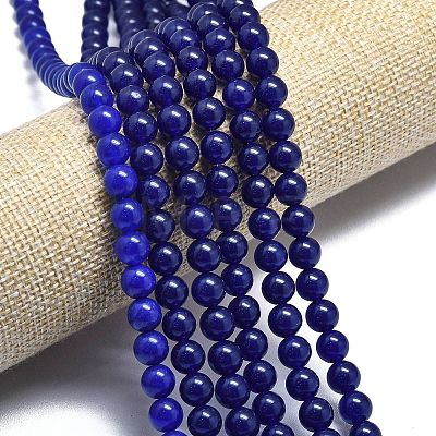 Natural Malaysia Jade Beads Strands G-L645-C01-8mm-18-1