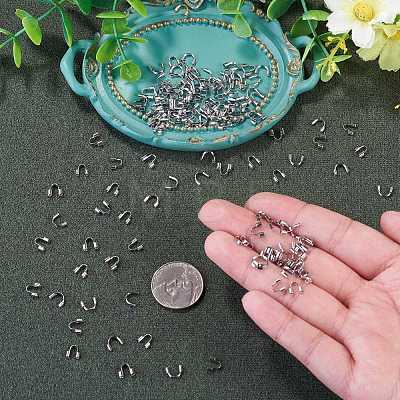 150Pcs 3 Styles 304 Surgical Stainless Steel Wire Guardian and Protectors STAS-TA0006-36P-1