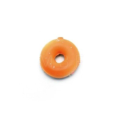 PU Imitation Doughnut Pendant Decorations FIND-WH0094-67A-1