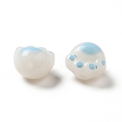 Opaque Acrylic Beads X1-FIND-I029-02B-1