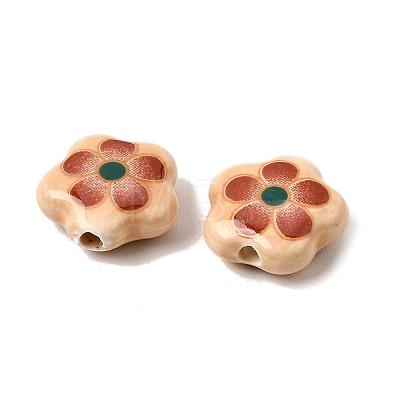 Vintage Handmade Porcelain Beads PR-CBA90CF-01-1