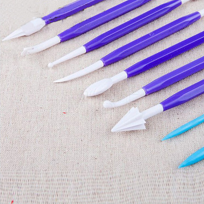 Plastic Clay Tool Sets LS-AJEW-L072-25-1