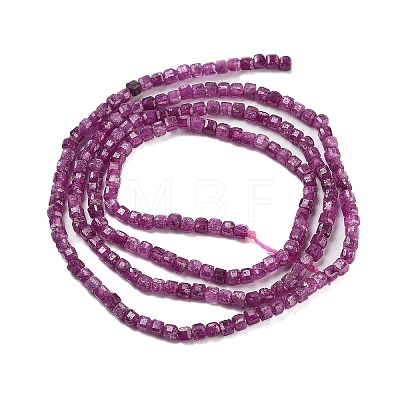 Natural Ruby Beads Strands G-H042-B35-01-1