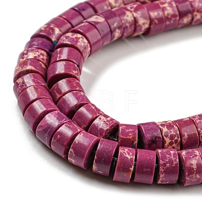 Synthetic Imperial Jasper Dyed Beads Strands G-D077-D01-01C-1