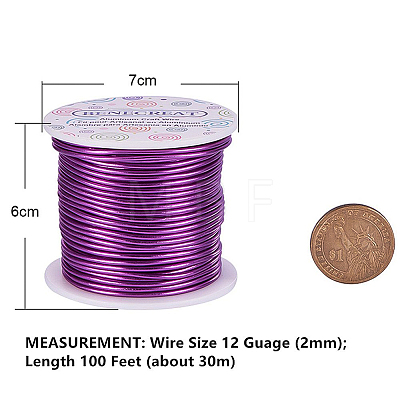 Round Aluminum Wire AW-BC0001-2mm-06-1