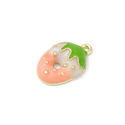 Alloy Enamel Pendants PALLOY-R151-43G-02-1