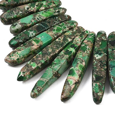 Synthetic Imperial Jasper Graduated Beads Strands G-L647-C01-01B-1