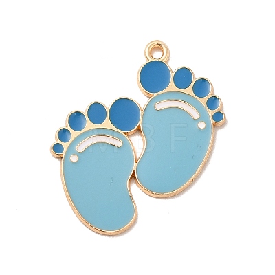 Alloy Enamel Pendants ENAM-A143-04KCG-02-1