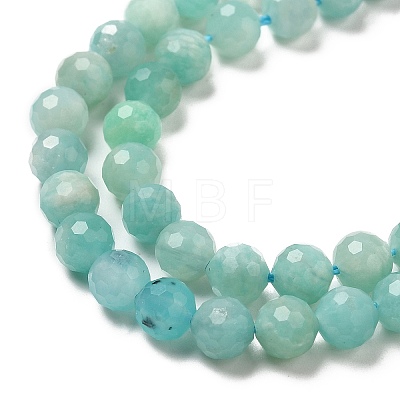 Natural Amazonite Beads Strands G-E608-A03-1
