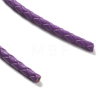 Braided Leather Cord VL3mm-10-1