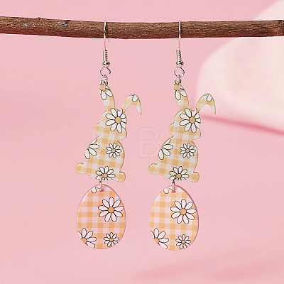 Easter Acrylic Dangle Earrings FS-WG6CF42-01-1