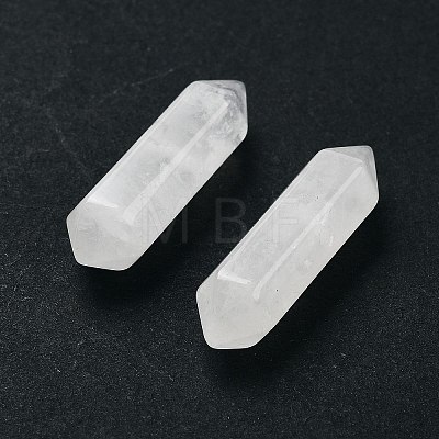 Natural Mixed Stone Double Terminal Pointed Beads G-A231-01-1