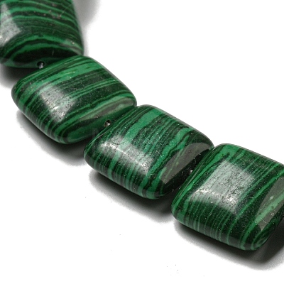 Synthetic Malachite Beads Strands G-B071-A01-01-1