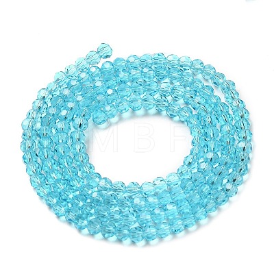 Transparent Glass Beads Strands EGLA-A035-T3mm-D08-1