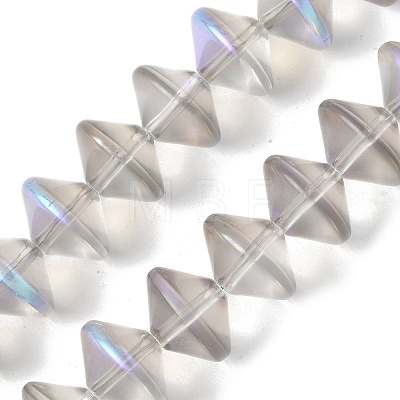 Electroplate Glass Beads Strands EGLA-G038-01A-HR02-1