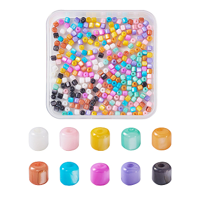 300Pcs 10 Colors Natural Freshwater Shell Beads SHEL-TA0001-06-1