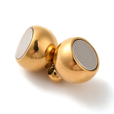 Ion Plating(IP) 304 Stainless Steel Magnetic Clasps X-STAS-E108-39G-1