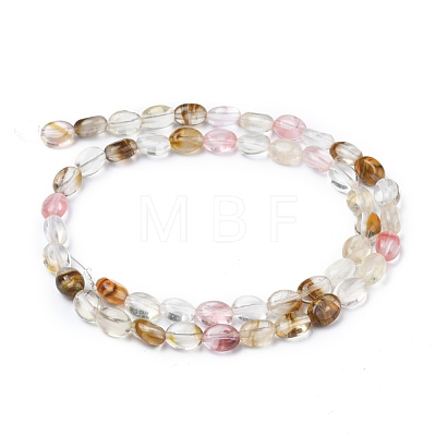 Synthetic Tigerskin Glass Beads Strands G-Z006-A04-1