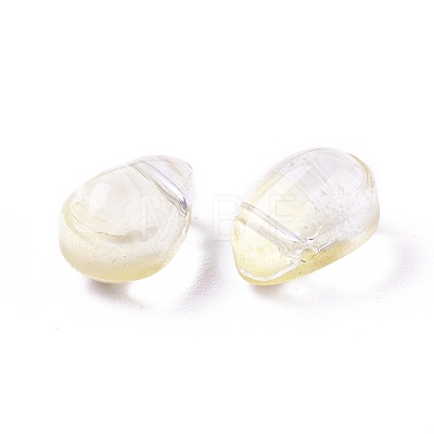 Transparent Glass Charms GLAA-L027-L02-1