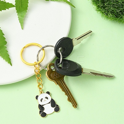 Alloy Enamel Keychain KEYC-YW00021-01-1