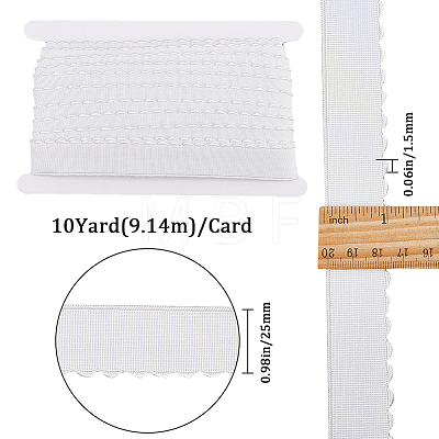 Gorgecraft Flat Polyester Elastic Cord OCOR-GF0003-20B-01-1