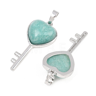 Natural Amazonite Pendants G-A315-04D-P-1