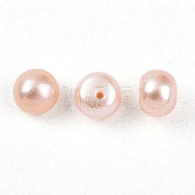 Grade 3A Natural Cultured Freshwater Pearl Beads PEAR-N018-3A-6065B-1