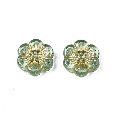 Plating Acrylic Beads LS-PACR-N008-013C-1