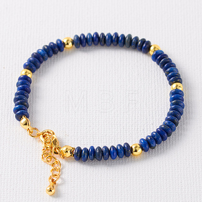 Simple Design Natural Lapis Lazuli Beaded Bracelets for Women JH7309-10-1