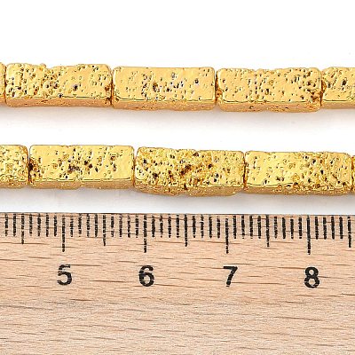 Electroplated Synthetic Non-Magnetic Hematite Beads Strands G-U003-15A-1