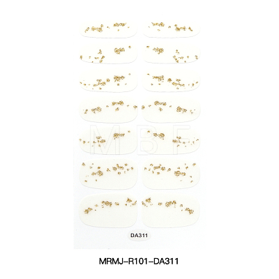 Full Cover Nail Art Stickers Stickers Decals MRMJ-R101-DA311-1