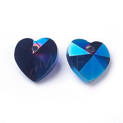 Romantic Valentines Ideas Glass Charms X-G030V10mm-19-1
