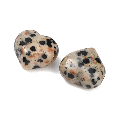 Natural Dalmatian Jasper Beads GG-CBA4A3B-C34-01-1