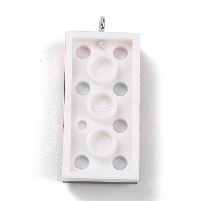 Resin Pendants RESI-E017-C10-1