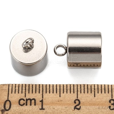 304 Stainless Steel Cord Ends X-STAS-K004-10mm-01-1