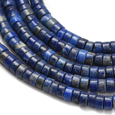 Natural Lapis Lazuli Beads Strands G-Z110-A38-2x4mm-1