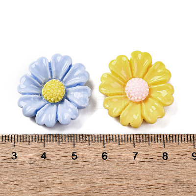 Opaque Resin Cabochons RESI-R455-01H-1